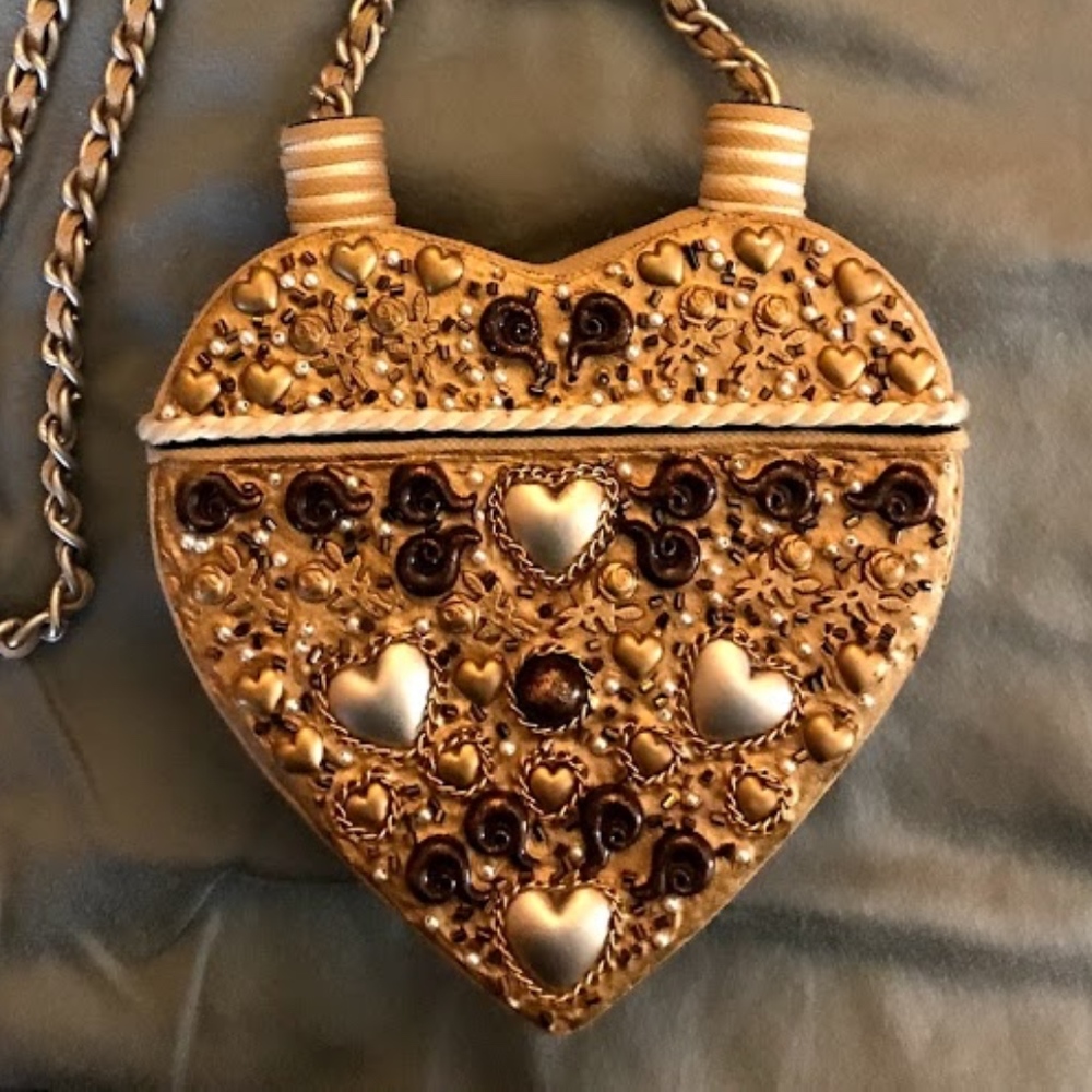 Handmade Unique Heart Crossbody